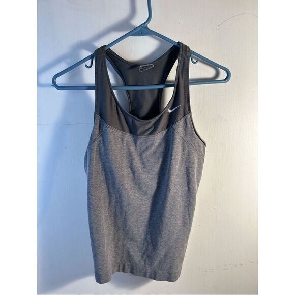 Nike tank top gray size medium 8-10 rn#56323 - Picture 1 of 7